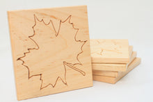 Load image into Gallery viewer, Maple Leaf Coasters
