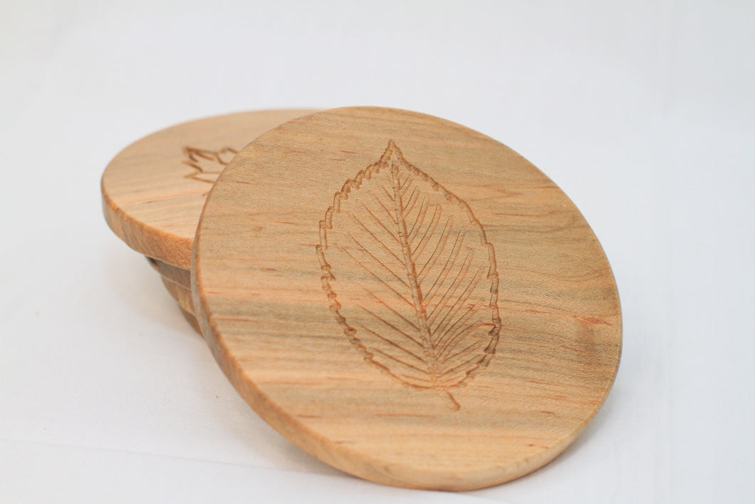 Leaf Coasters