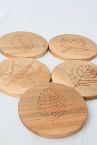 Leaf Coasters
